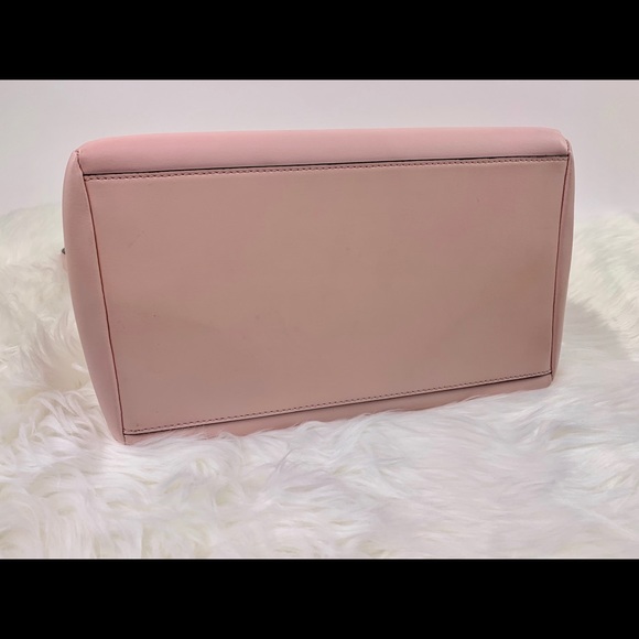 Kate Spade Structured Light Pink Bag Gold Accents - Picture 6 of 8